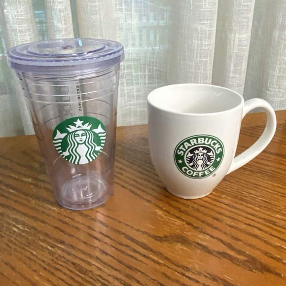 Starbucks Siren Cold Cup, 16 oz Hot Mug 15.3 oz